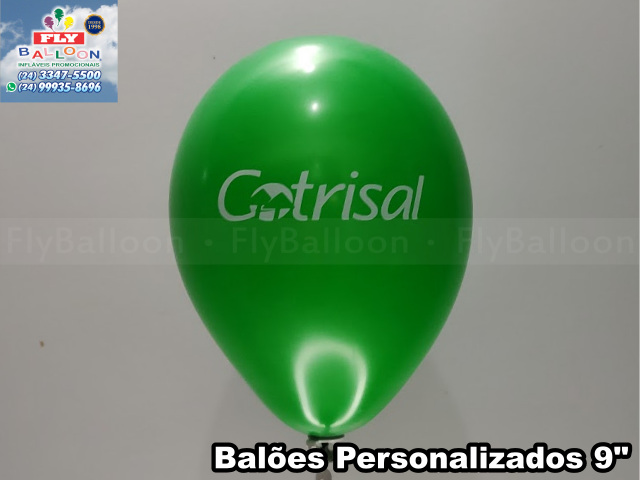 balão personalizado cotrisal