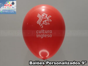 balão personalizado cultura inglesa
