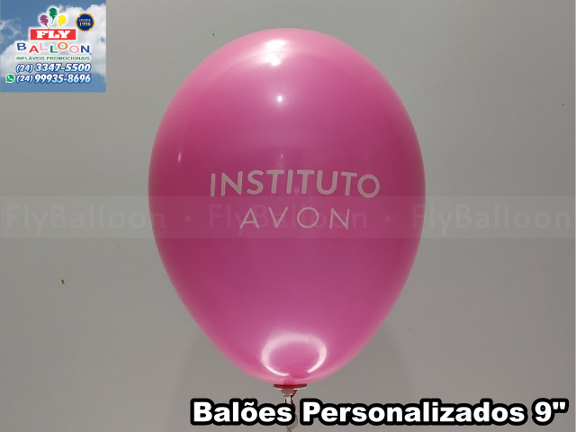balão personalizado instituto avon