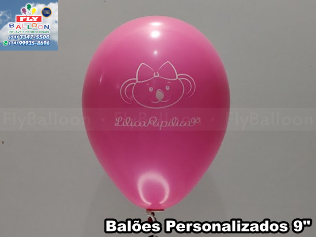 balão personalizado lilica ripilica moda infantil