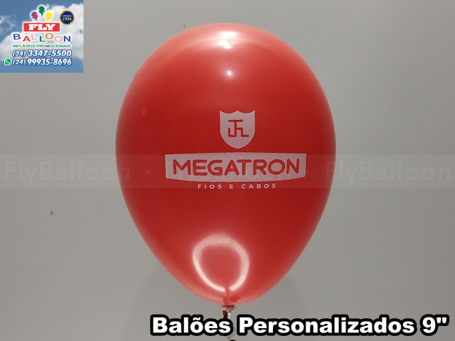 balão personalizado megatron fios e cabos