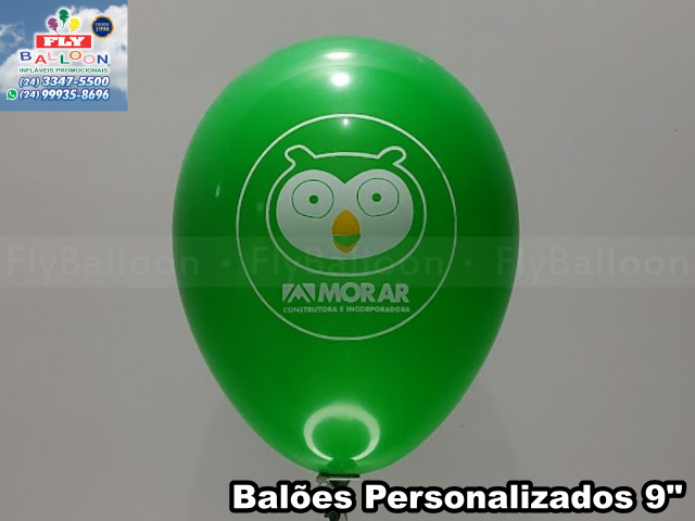 balão personalizado morar construtora e incorporadora