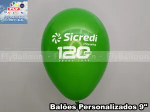 balão personalizado sicredi pioneira 120 anos