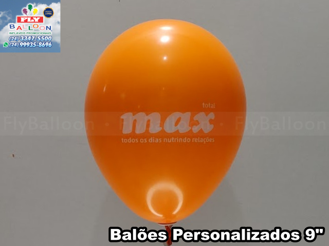 balão personalizado tota max ração especial para cães