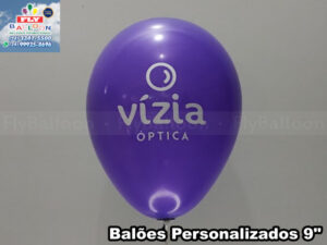 balão personalizado vízia óptica