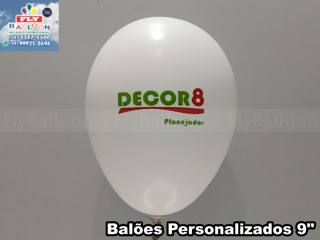 balões personalizados decor 8 planejados