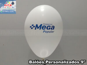 balões personalizados drogarias mega