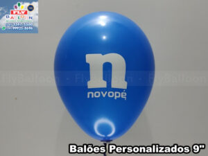 balões personalizados novopé calçados infantis