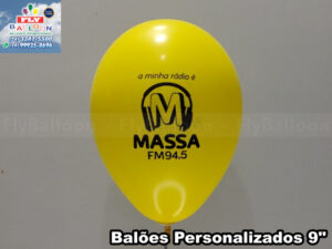 balões personalizados rádio massa fm 94