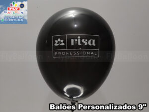 balões personalizados risa professional