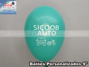balões personalizados sicoob auto