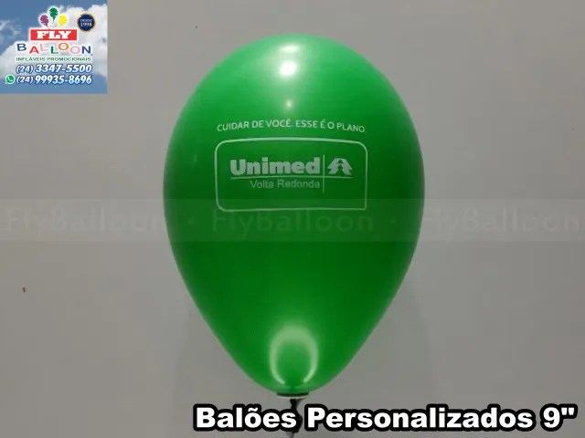 balões personalizados unimed volta redonda