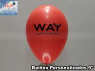balões personalizados em Adamantina