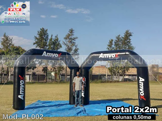 portais infláveis promocionais amvox