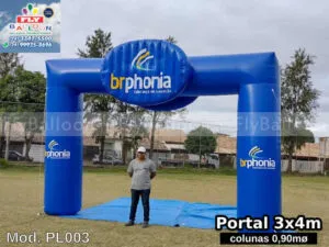 portal inflável promocional provedor internet brphonia telecom