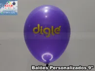balão personalizado em águas da prata