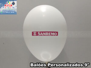 balão personalizado sanremo