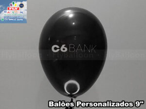 balões personalizados C6 Bank