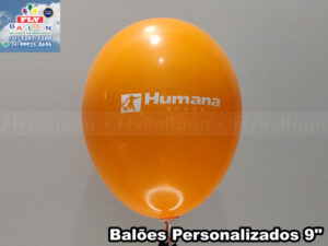 balões personalizados Humana saúde