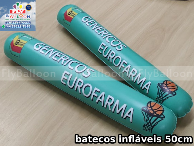 batecos infláveis promocionais genéricos eurofarma