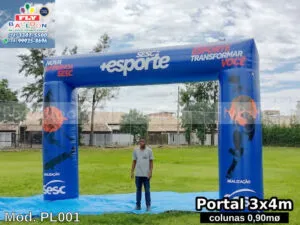portal inflável promocional sesc rj mais esporte