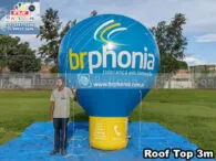 Balão promocional em Balneário Camboriú