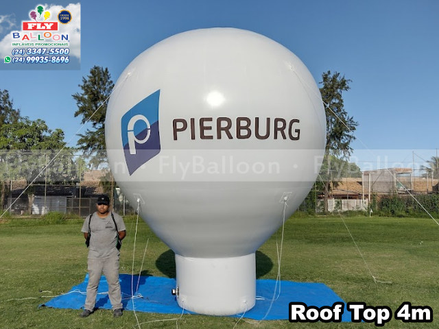 balão promocional inflável pierburg