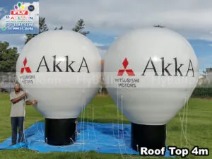 balões infláveis promocinais akka mitsubishi