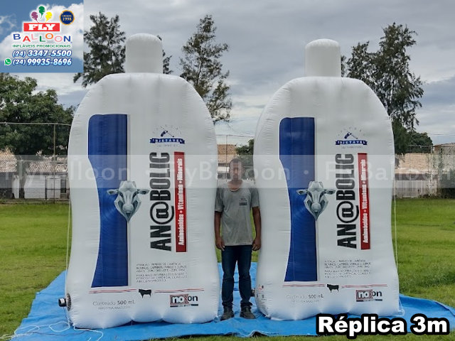 réplicas-infláveis gigantes promocionais-embalagem-complexo vitamínico anabolic noxon
