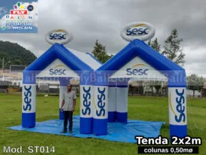 tendas infláveis promocionais personalizadas sesc
