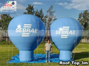 balões infláveis promocionais sebrae