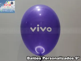 balões personalizados VIVO