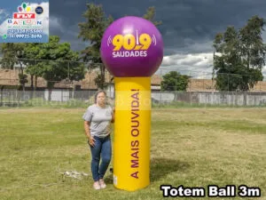 balão inflável roof top em Boa Vista