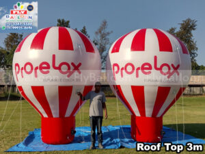 balões infláveis promocionais prorelax espumas e colchões