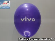 Balões personalizados em Muriaé