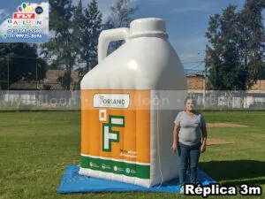 replica inflável gigante promocional forland especialidades