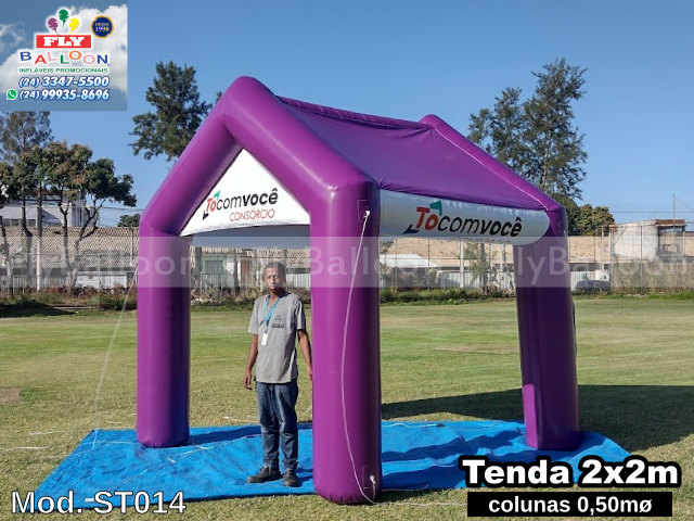 tenda inflável promocional personalizada to com você consórcio