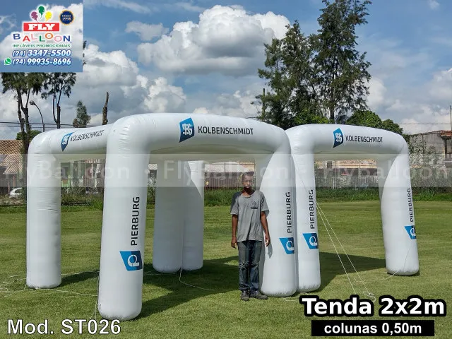 tendas infláveis promocionais kolbenschimidt pierburg