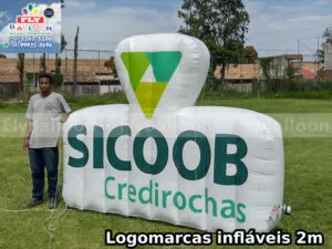 Logotipo Inflável em Mogi das Cruzes