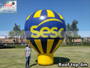 balão inflável gigante promocional sesc
