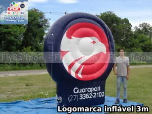 logomarca inflável promocional wizard guarapari