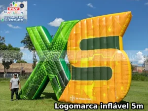 Logotipo Inflável em Campina Grande