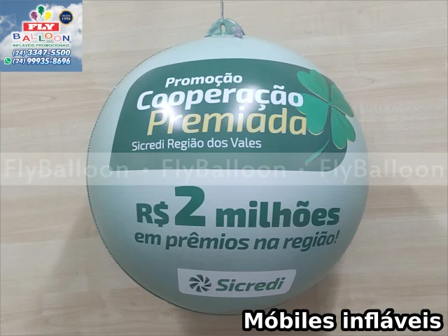 móbile inflável promocional sicredi região dos vales