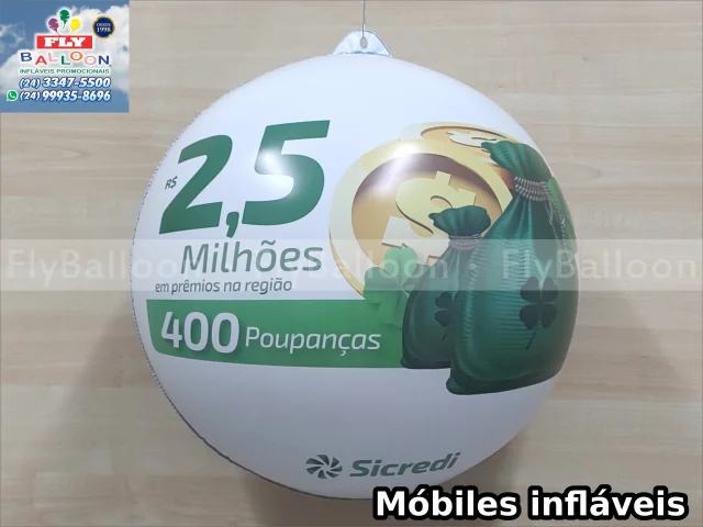 mobile inflável promocional sicredi