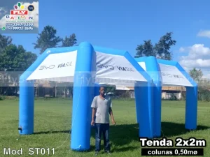 stands infláveis promocionais concessionária BYD viasul