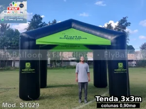 stand inflável promocional prefeitura alfredo chaves