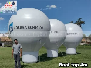 balão inflável roof top em Bauru