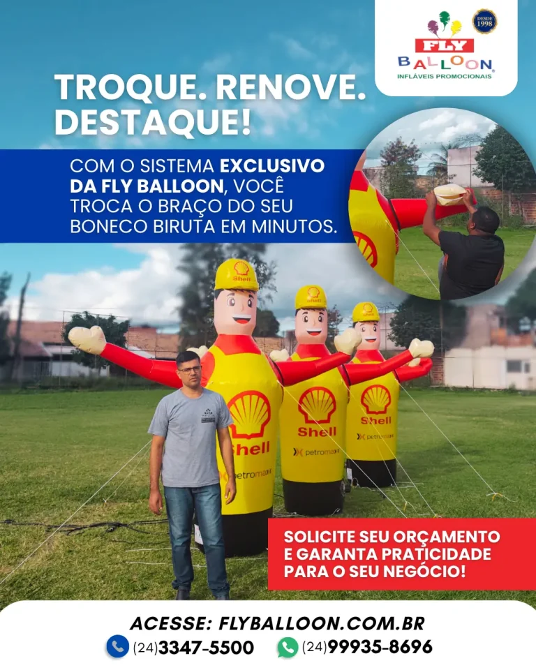 Bonecos Inflaveis no Rio de Janeiro