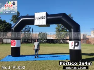 portal inflável promocional personalizado prado motors