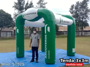 stand inflável personalizado promocional colégio arcoverde